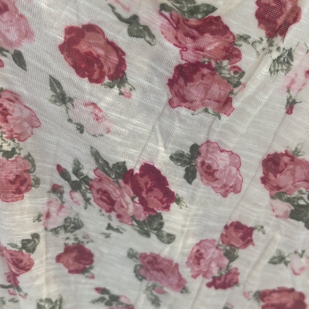NWT Flowy Cropped Racerback tank - Picture 3 of 5